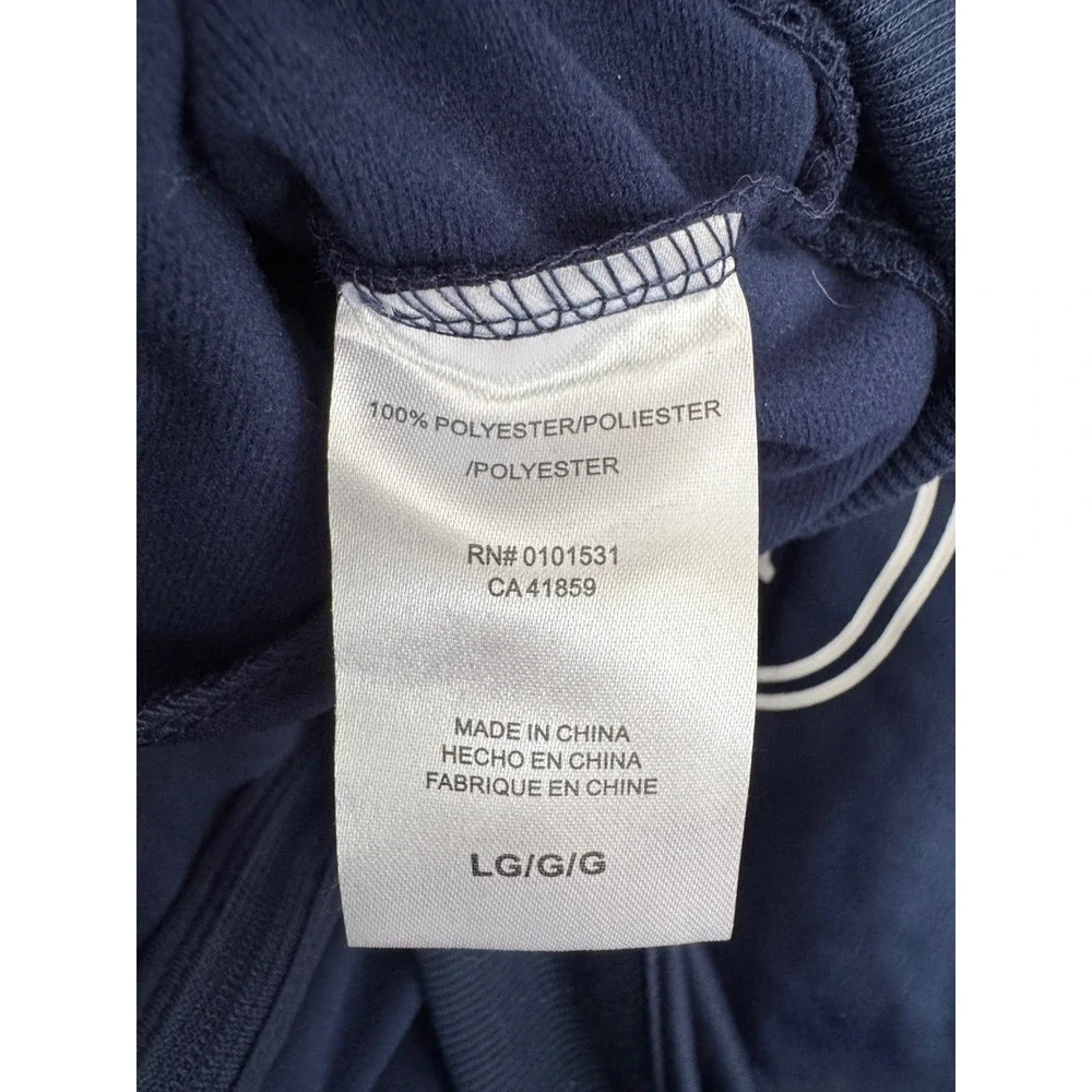 NWT Mighty Fine NASA Boys Track Jacket Navy‎ Space Shuttle Graphic Zip Up Large